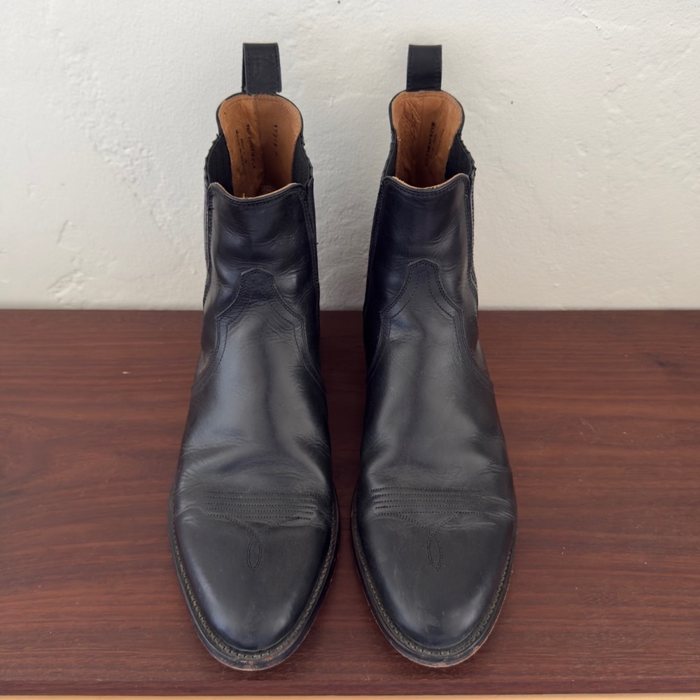 Frye Grady Chelsea Boots in Black Size 9.5” Men's Leather Boots